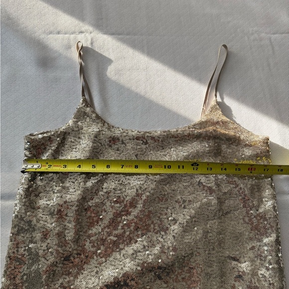 Joe Fresh Gold Sequin Camisole - Picture 7 of 8